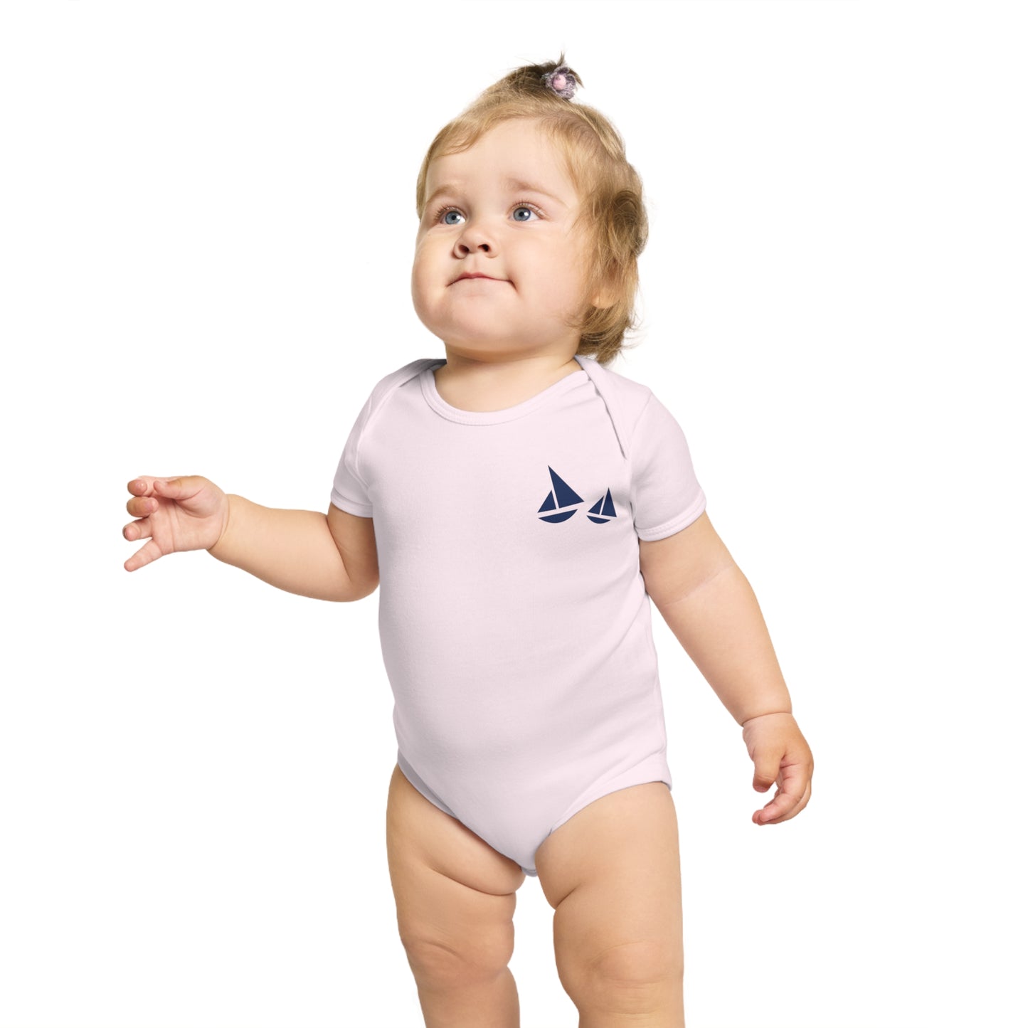 Little Ships Short Sleeve Mini Boats Baby Bodysuit 3 COLOURS
