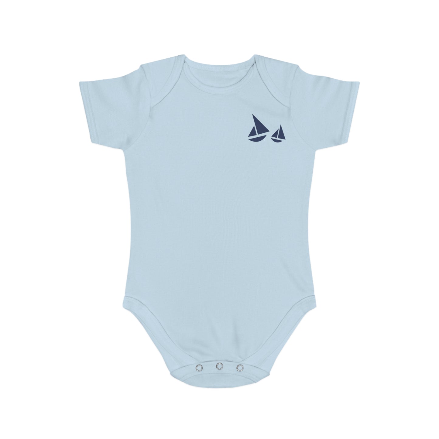 Little Ships Short Sleeve Mini Boats Baby Bodysuit 3 COLOURS