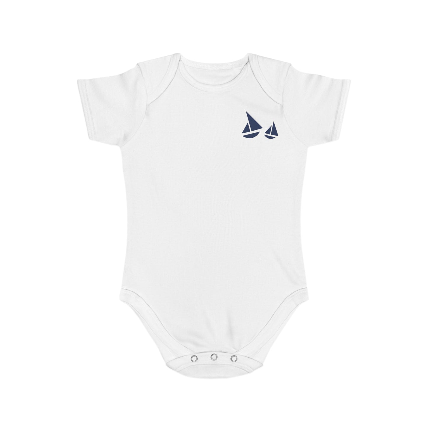Little Ships Short Sleeve Mini Boats Baby Bodysuit 3 COLOURS