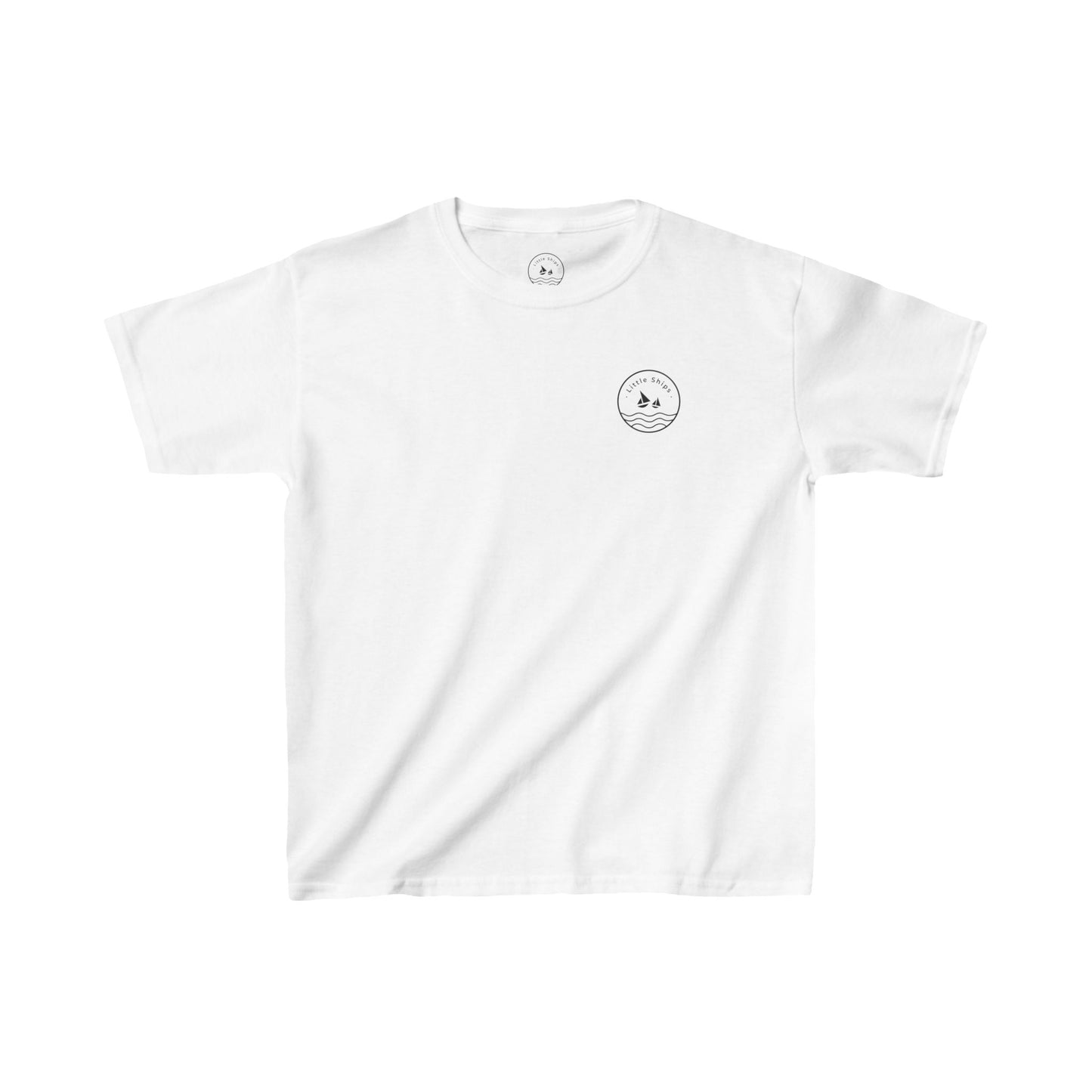 Little Ships Kids Casual T-Shirt 8 COLOURS